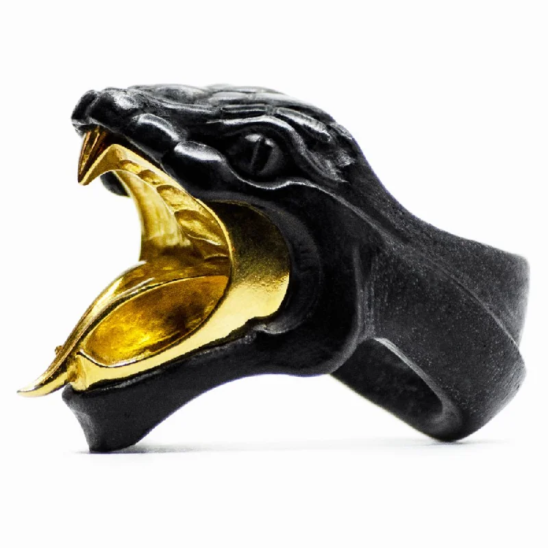 Black Snake ring - final sale