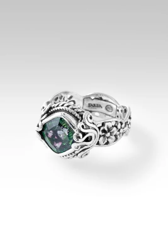 Blooming Joy Ring™ in Chrome Chameleon™ Mystiz Quartz