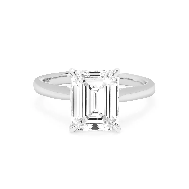 Eternal Emerald Cut Diamond Setting