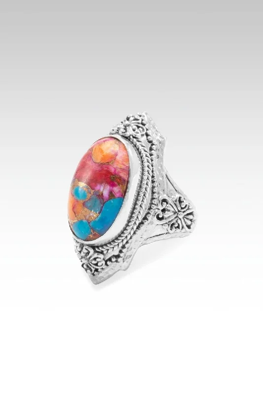 Grace Changes Everything Ring™ in Sweetart Kingman Turquoise