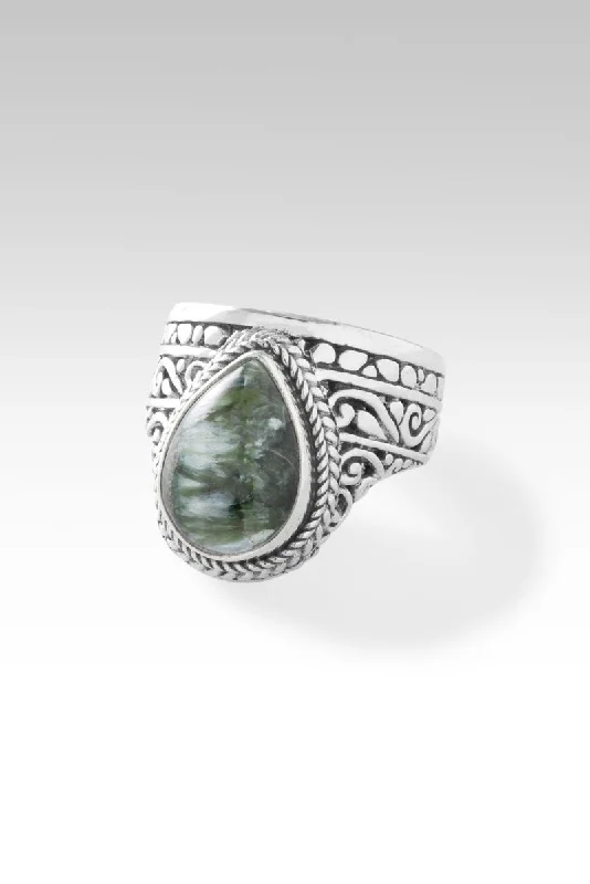 Grace is Waiting Ring™ in Seraphinite