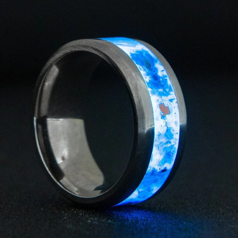 Gorgeous Jewelry, Limited-Time Savings Custom Cobalt Chrome Glowstone Ring