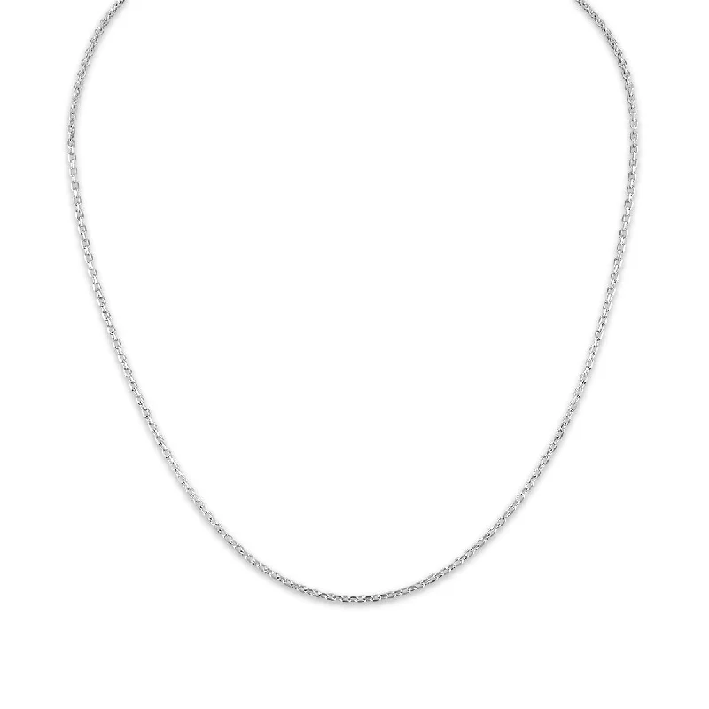 Sterling Silver 18-inch 1.5MM Cable Chain