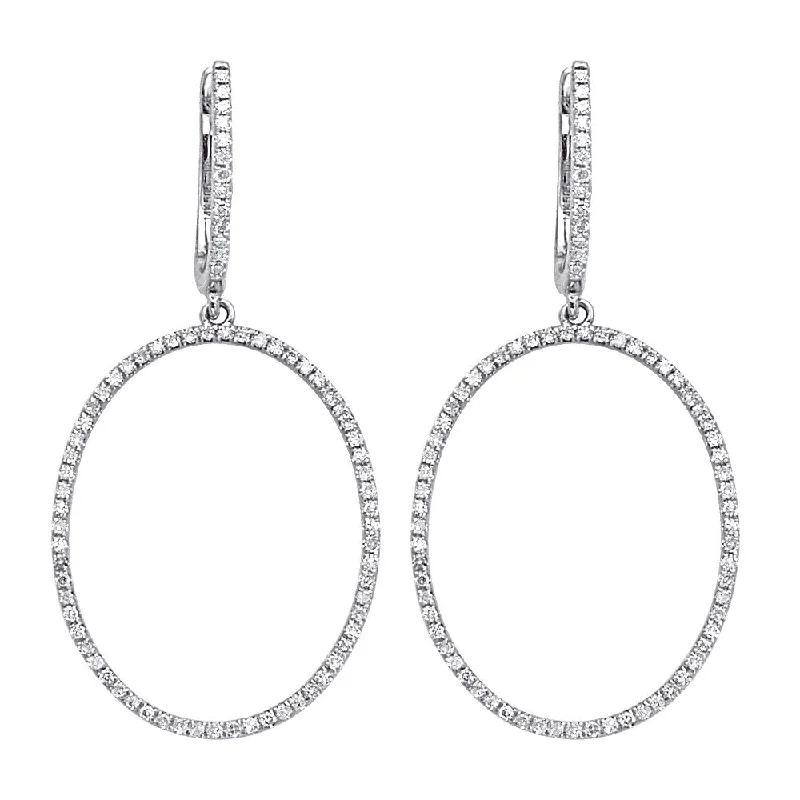 Diamond Drop Earrings