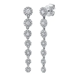 Diamond Drop Earrings