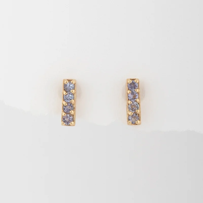 Emma Tanzanite Earrings