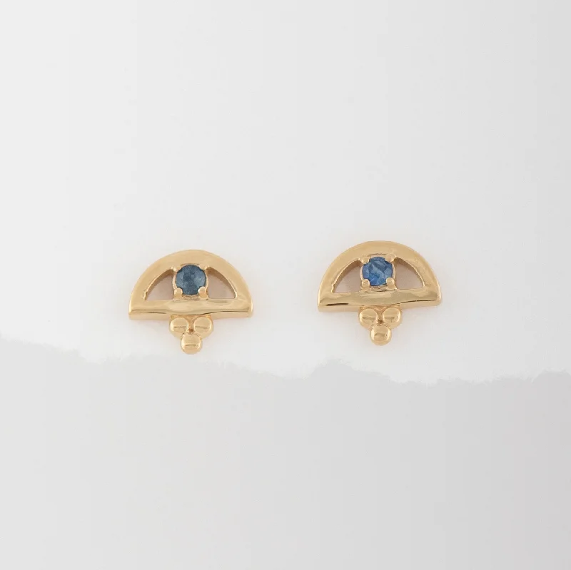 Lucia Blue Sapphire Earrings