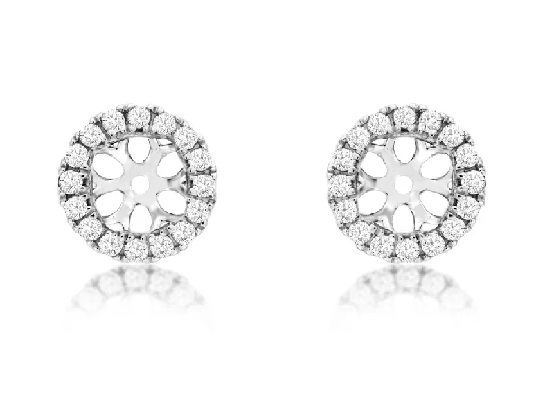 Round Diamond Earring Jackets