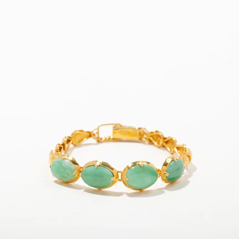 24k Yellow Gold Bracelet | 6.5"