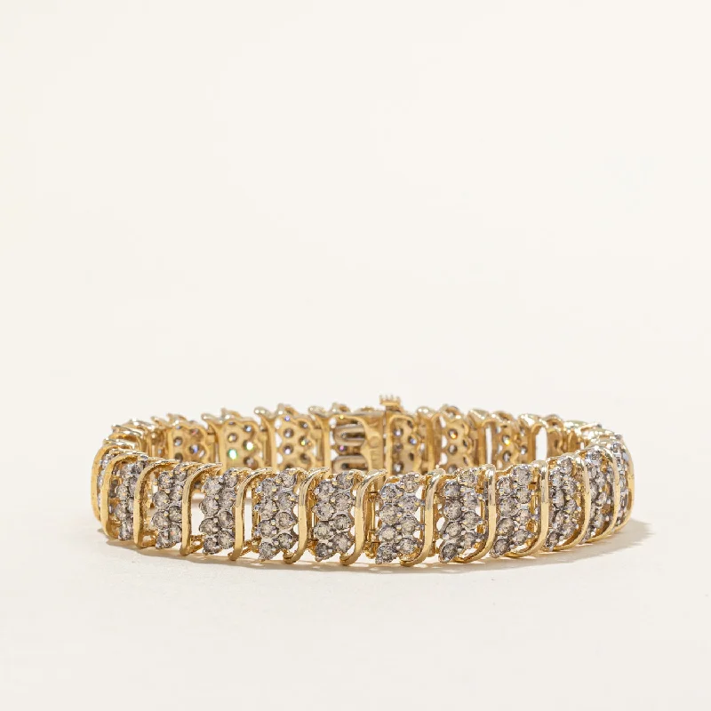 Brown Diamond Bracelet | 6.00ctw | 6.5" |