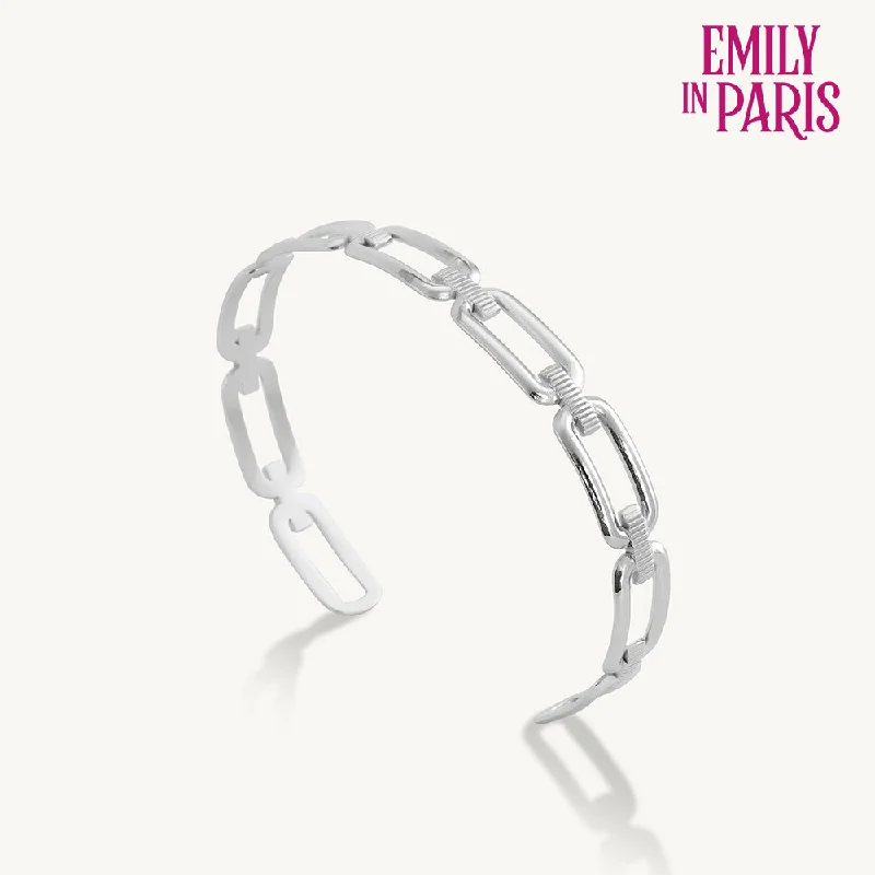 Minimalist Silver Link Bracelet