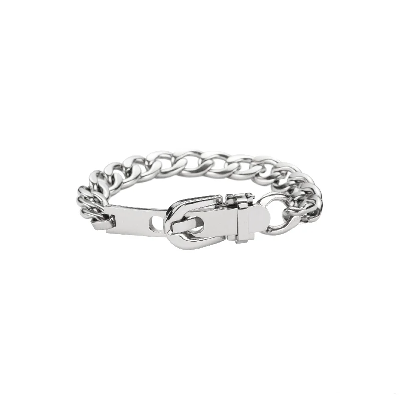 Silver Belt Bracelet