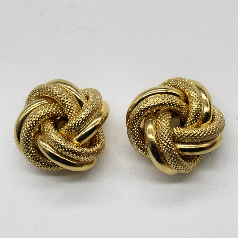 Exclusive Jewelry Bundles At Discounted Prices Textured Love Knot Studs |