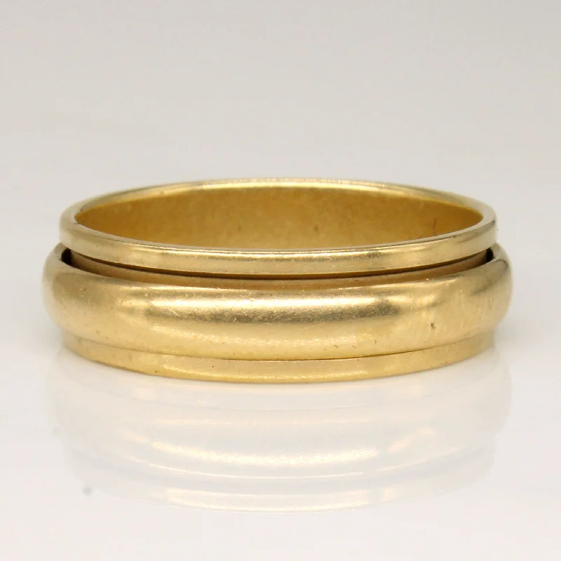 Affordable Gold-Plated Jewelry For Modern Fashion 18k Yellow Gold Ring | SZ 9.5 |