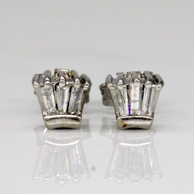 Sparkle On A Budget – Fine Jewelry For Less Baguette Diamond Earrings | 0.09ctw |