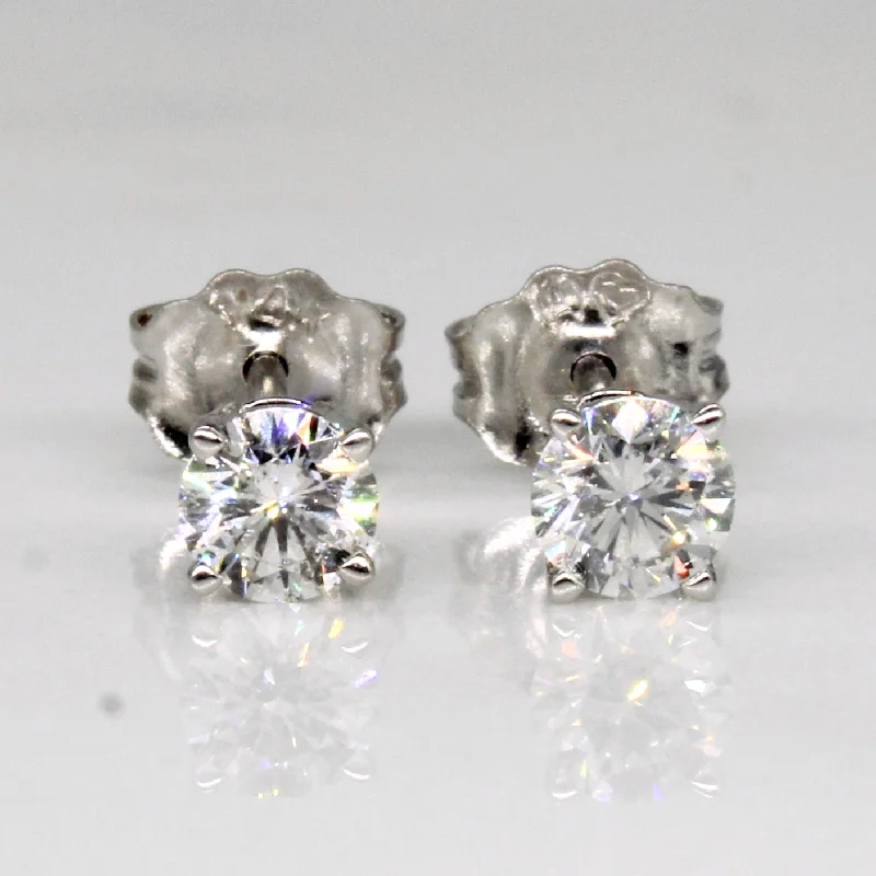 Upgrade Your Jewelry Collection For Less Diamond Solitaire 14k Earrings | 0.46ctw |