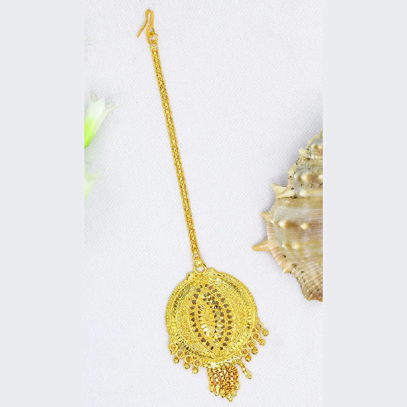 Limited-Time Jewelry Sale – Elegant Styles At Less Mahavir Gold Plated Mangtikka