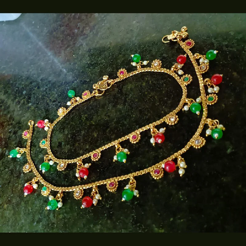 Trendy Minimalist Jewelry For Everyday Wear Manisha Jewellery Gold Plated Payal