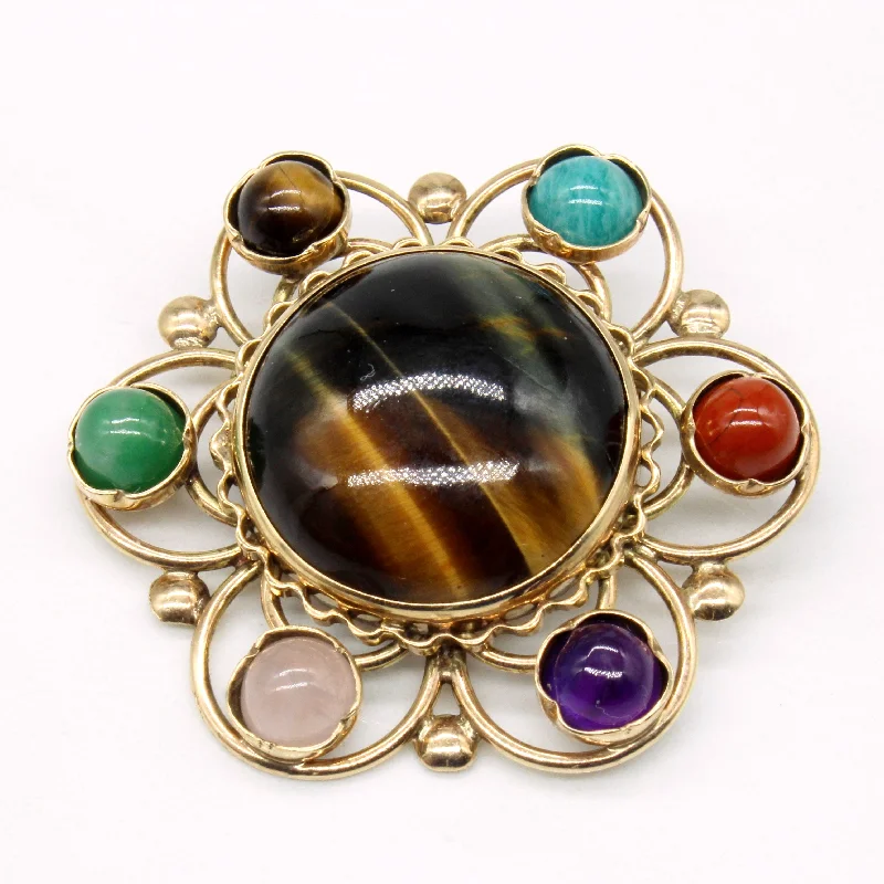 Elegant Jewelry, Exclusive Prices – Shop Now Multi Gem Brooch | 22.88ctw |