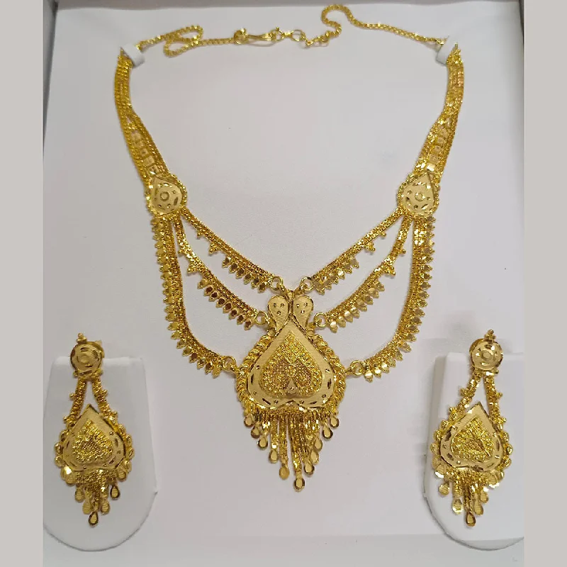 Flash Sale On Stunning Jewelry – Don't Miss Out Pari Art Jewellery Forming Multi Layer Necklace Set