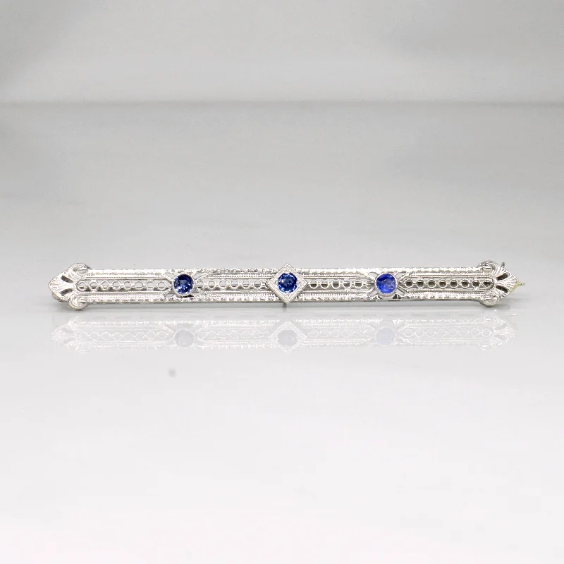 Shop Fine Jewelry With Exclusive Savings Sapphire Brooch | 0.20ctw |