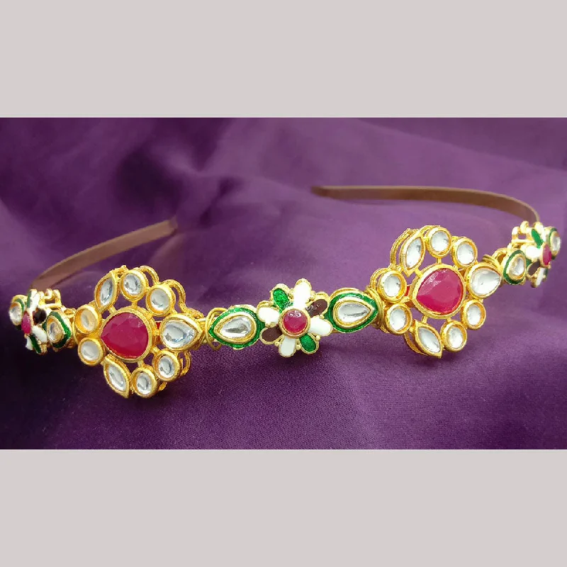 Elevate Your Jewelry Collection With Limited-Time Savings SP Jewellery Gold Plated Sheeshphool Hairband