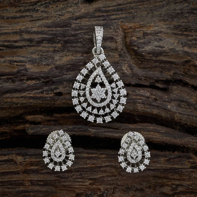 Seasonal Jewelry Sale – Upgrade Your Collection Zircon Pendant Earring 172770